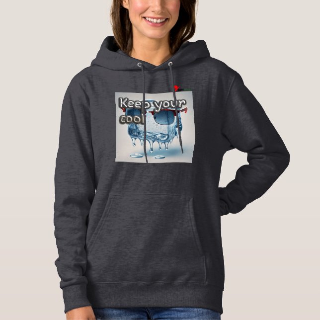 Efforless Minimalismus Hoodie (Vorderseite)