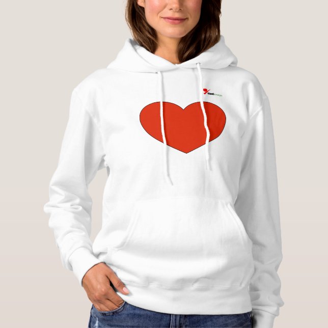Efforless Minimalismus Hoodie (Vorderseite)