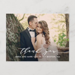 Efforless Script Vielen Dank Postkarten