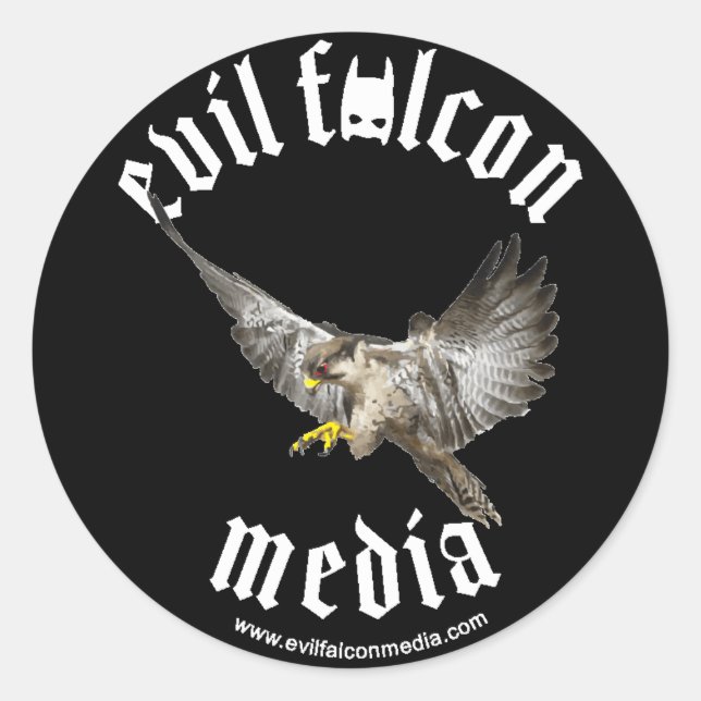 EFM-Sticker Runder Aufkleber (Vorderseite)