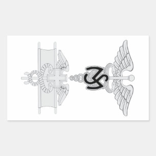 EFMB RECHTECKIGER AUFKLEBER