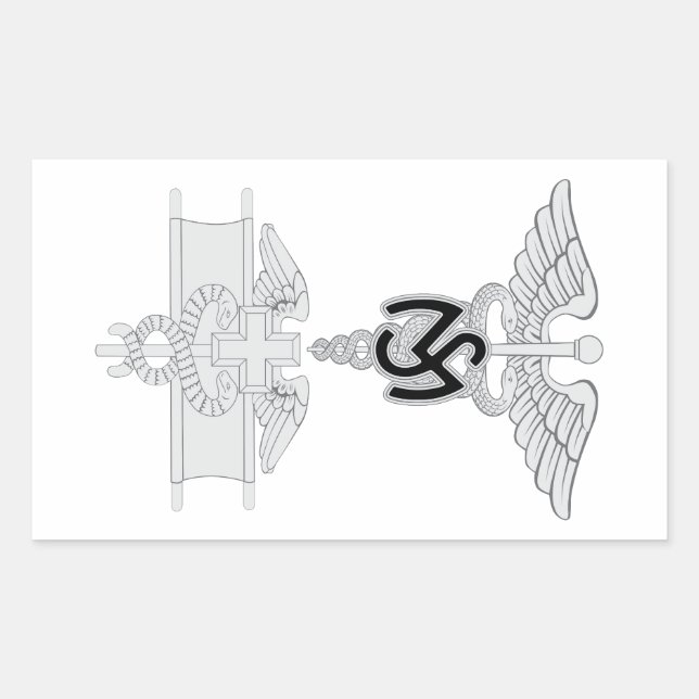 EFMB RECHTECKIGER AUFKLEBER (Vorderseite)