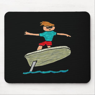 Efoil-Surfen  Mousepad