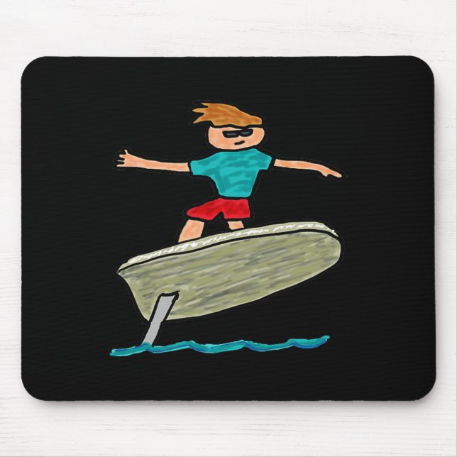Efoil-Surfen  Mousepad (Vorne)