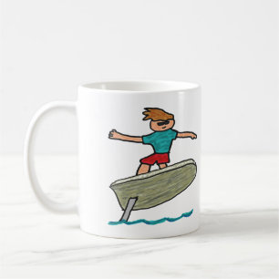 eFoil Surfing Kaffeetasse