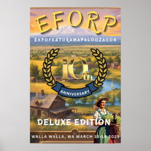 EFORP 2025 10-jähriges Deluxe Edition Poster