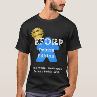 EFORP 2025 Deluxe Edition Blue 10 Jahre alt T-Shirt