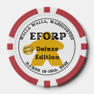 EFORP 2025 Deluxe Edition zum zehnten Jahrestag Pokerchips
