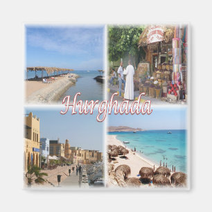 EG Hurghada - Rotes Meer - Magnet