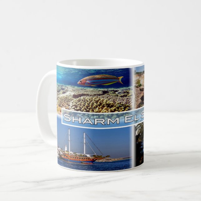 EG Sharm El Sheikh - Rotes Meer - Kaffeetasse (Vorderseite Links)
