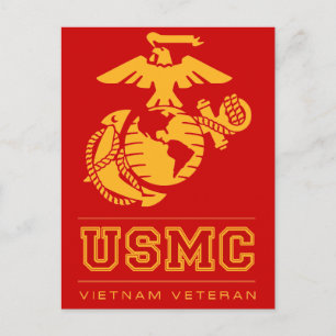 EGA Vietnam Veteran Postkarte