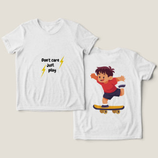 Egal, Spiel Nur – Black Kids ShirtT-Shirt Tri-Blend Shirt