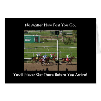 Egal wie schnell du gehst, du wirst nie dorthin ko