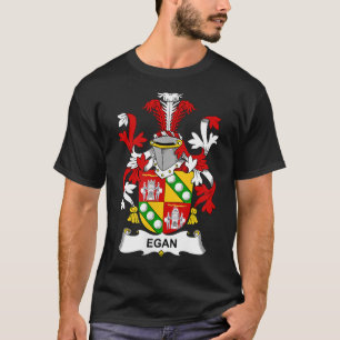 Egan Coat of Arms Familienwappen T-Shirt