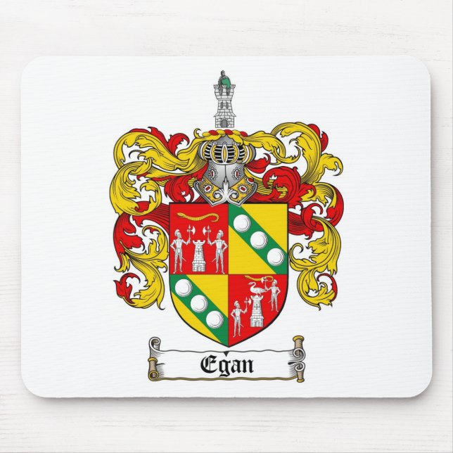 EGAN FAMILIENWAPPEN - EGAN WAPPEN MOUSEPAD (Vorne)