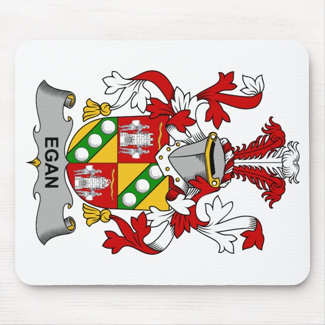 Egan Familienwappen Mousepad (Vorne)