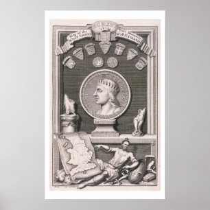 Egbert (d.839) König der Westsächsische, Erster Mo Poster