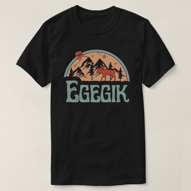 Egegik, T - Shirt Alaska-Shirt (Design vorne)