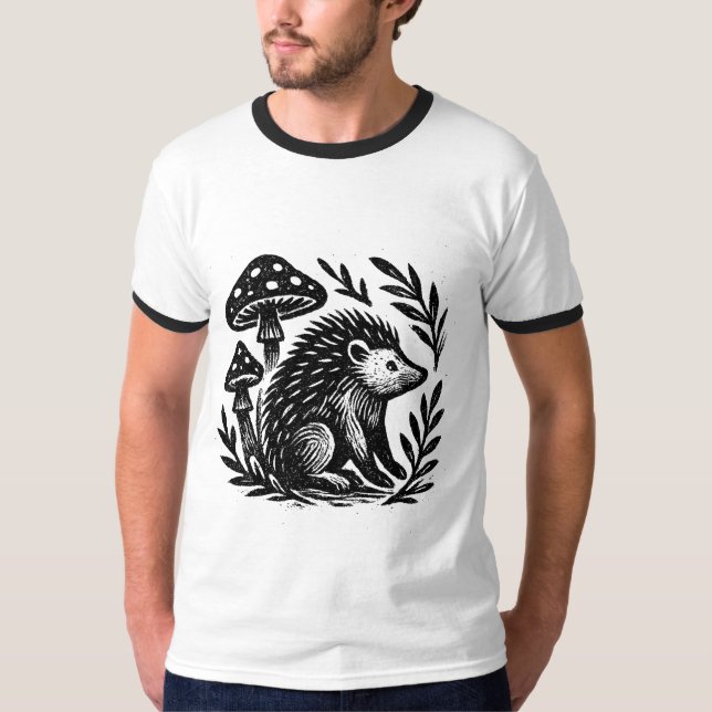 Egel/Hedgehog T-Shirt (Vorderseite)
