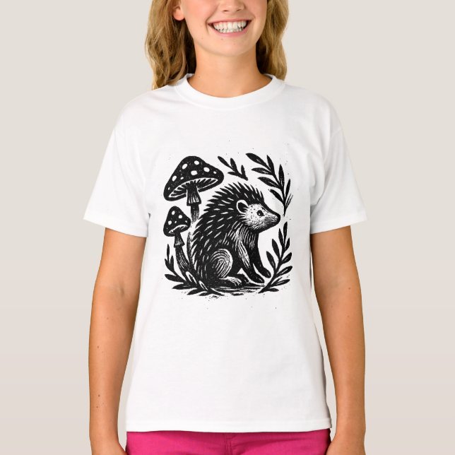 Egel/Hedgehog T-Shirt (Vorderseite)
