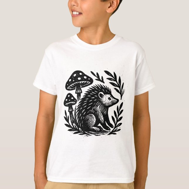 Egel/Hedgehog T-Shirt (Vorderseite)