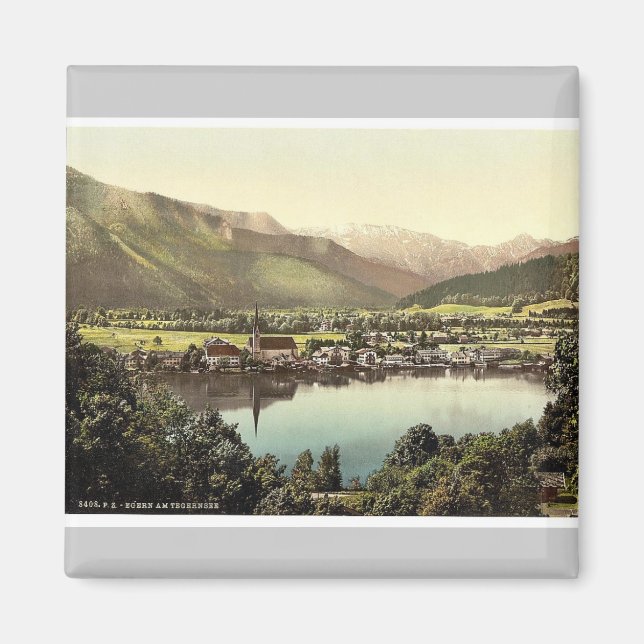 Egern, Tegernsee, Oberbayern, Deutschland classic  Magnet (Vorne)