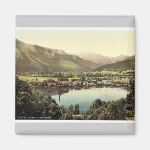 Egern, Tegernsee, Oberbayern, Deutschland klassisc Magnet