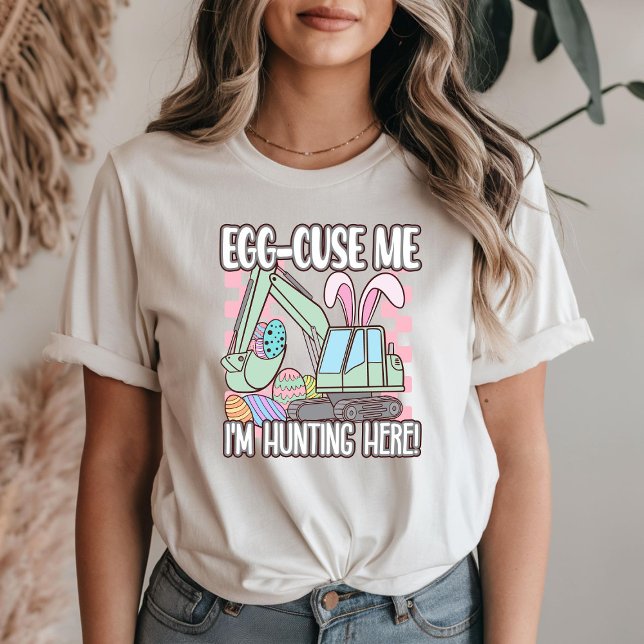 Egg-cuse Me Funny Oster T-Shirt (Von Creator hochgeladen)