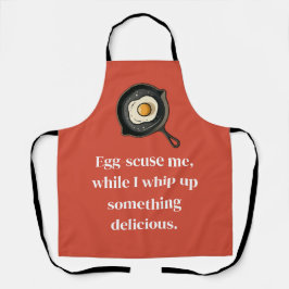 Egg design kitchen apron schürze