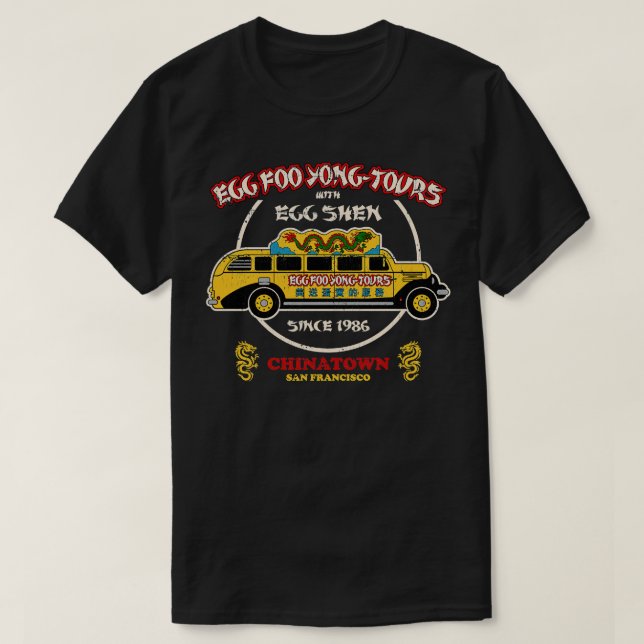 Egg Foo Yong Tours Chinatown T-Shirt (Design vorne)