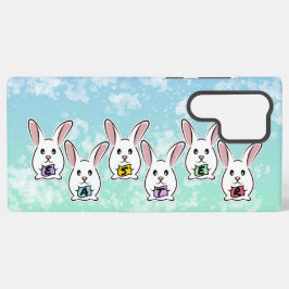 Egg Gestaltete Osterkaninchen Samsung Galaxy Hülle