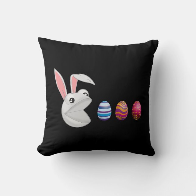 Egg Hunt Ostersonne Kissen (Vorderseite)