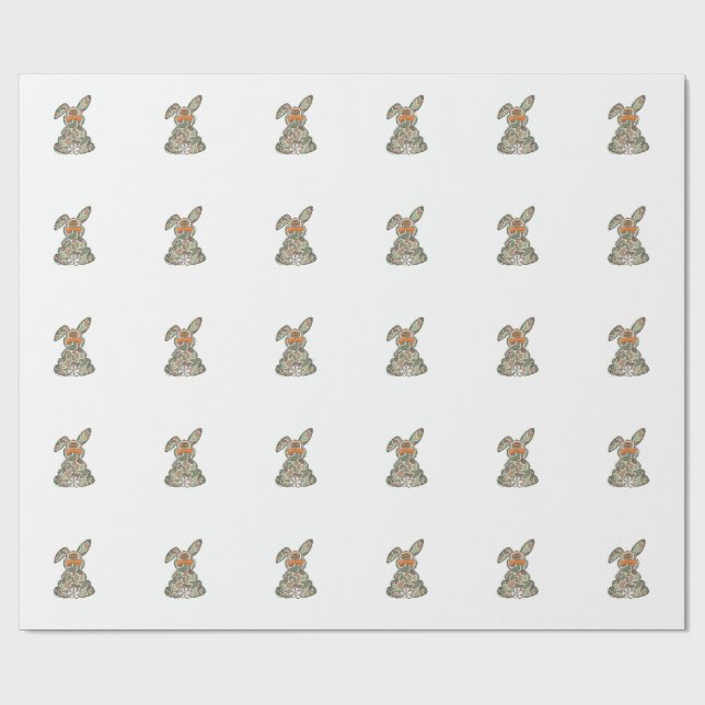 Egg Hunter Camo Easter Toddler Easter Day Camo Eas Geschenkpapier (Flach)