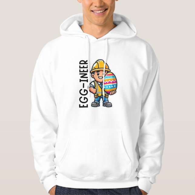 Egg ineer Funny Oaster Engineer Hoodie (Vorderseite)