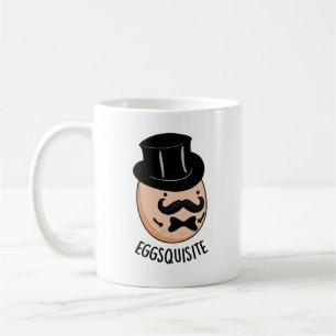 Egg-leise Funny Exquisite Egg Pun Kaffeetasse