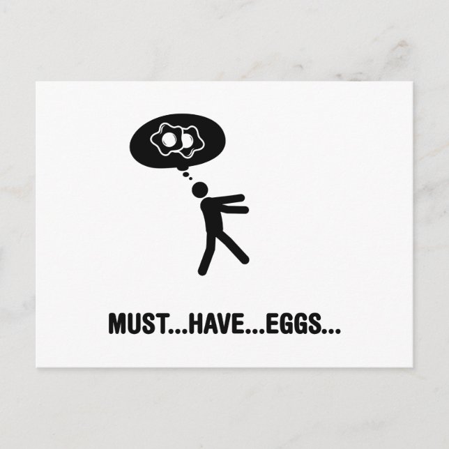 Egg Lover Postkarte (Vorderseite)