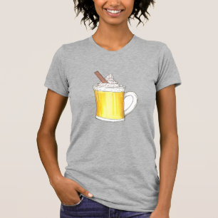 Egg Nog Eggnog Drink Weihnachts-Cocktail T-Shirt