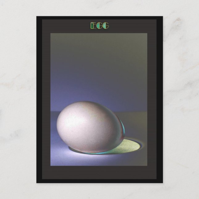 EGG POSTKARTE (Vorderseite)