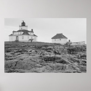 Egg Rock Leuchtturm Poster