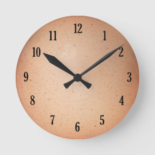 Egg shell clock runde wanduhr