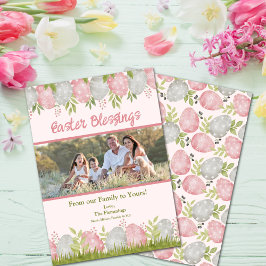 Egg-stra Sweet Customizable Oaster Foto Feiertagskarte