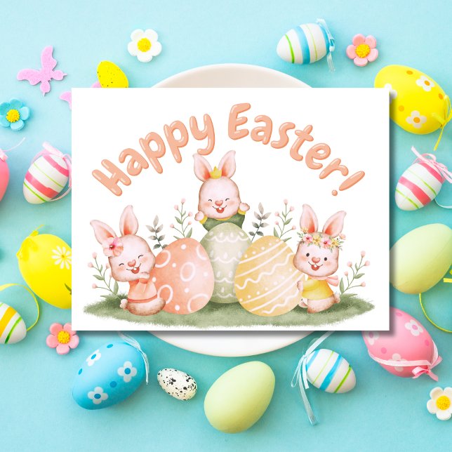 Egg-zellent Ostergrüße Feiertagspostkarte (Von Creator hochgeladen)