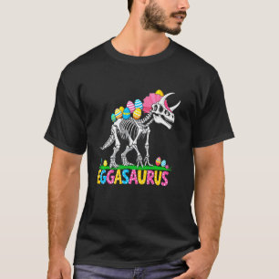Eggasaurus Ostern Dinosaurier Stegosaurus Frohe Os T-Shirt