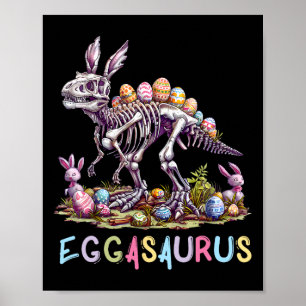 Eggasaurus Osterstegosaurus Dinosaurier Jungen Kin Poster