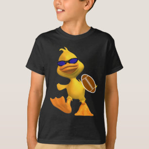 Eggbert die Ente scherzt coolen Fußball-T - Shirt