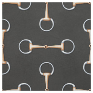 Eggbutt Snaffle Bit Reittier (groß) Stoff