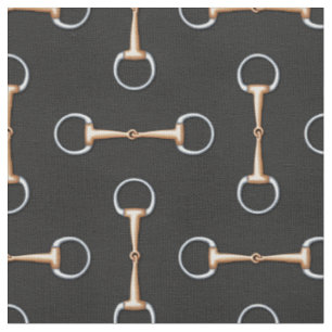 Eggbutt Snaffle Bit Reittier (in kleinem Maßstab) Stoff