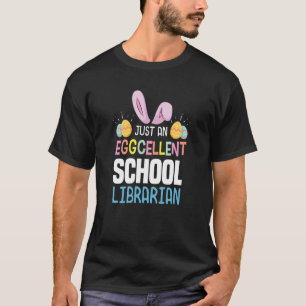 Eggcellence School Librarian Teacher Ostereier Bun T-Shirt