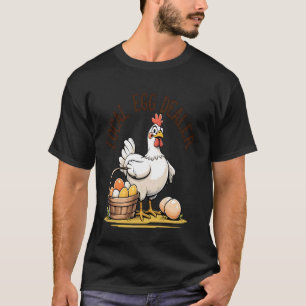 EggCellent Hinterhof Hühner lokaler Eierhändler Po T-Shirt