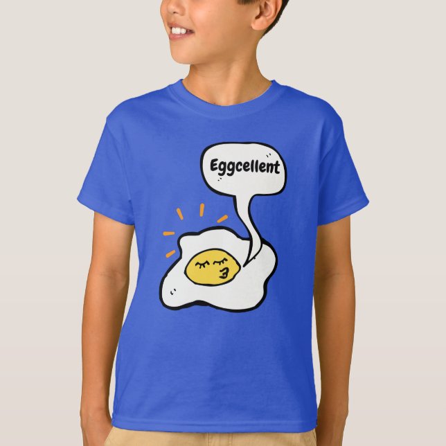 Eggcellent Sunny Side Up T - Shirt (Vorderseite)